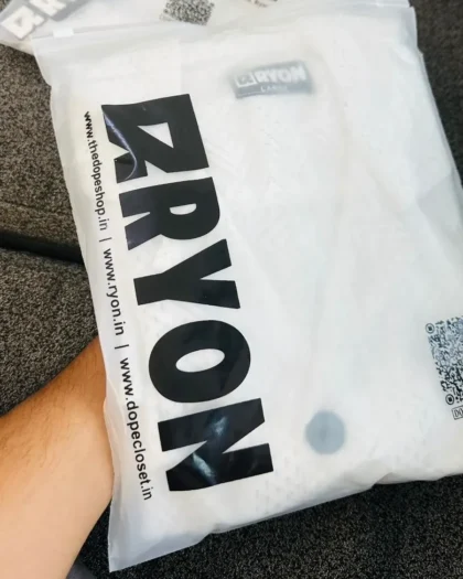 Custom printed frosted slider zipper bag for eCommerce packaging