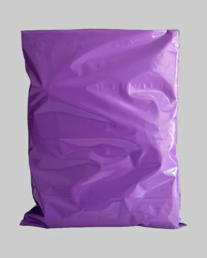 Purple Courier Bags - With POD Jacket - 55 Micron