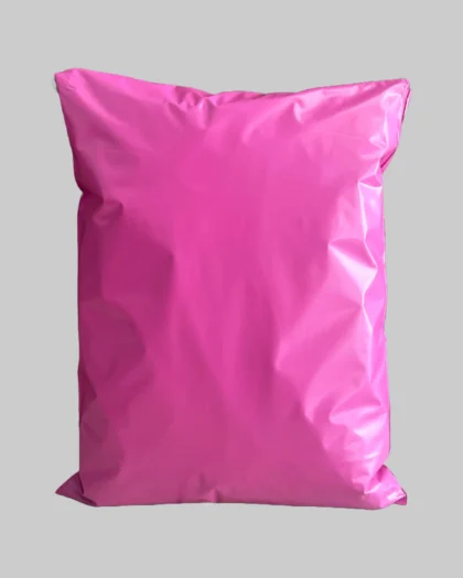 Pink Courier Bags - With POD Jacket - 55 Micron