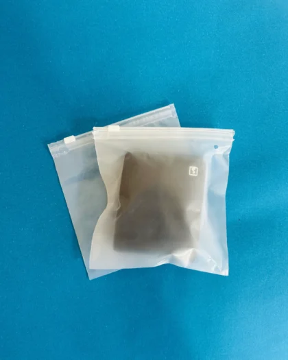 Frosted Slider Zipper Bags - 6X8 Inches - 75 Micron